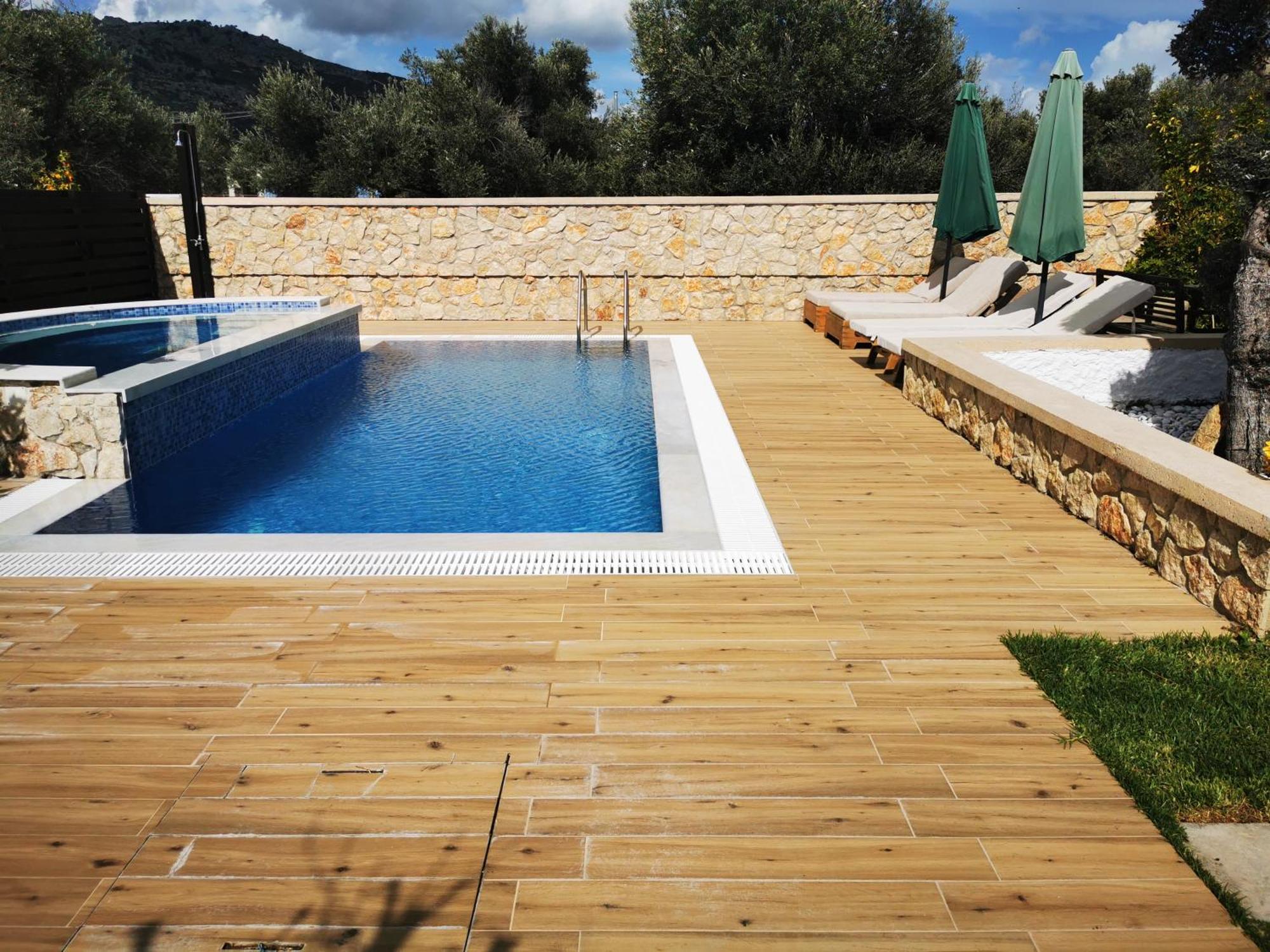 Villa Mata - 600M² With Private Pool And Jacuzzi Kalithies Exterior foto